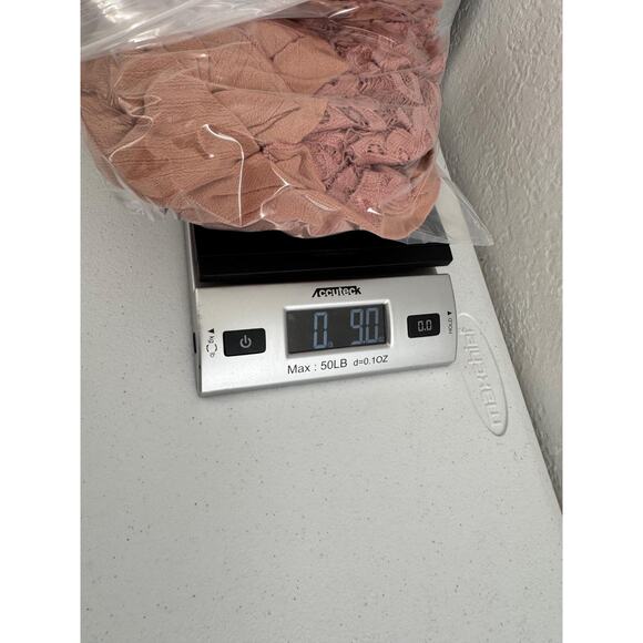 Free People Dress Womens Large Dusty Rose Adella Slip Lace Fairy Boho Coquette - Picture 14 of 14